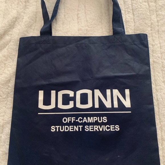 UCONN Blue Tote Bag - Picture 1 of 4